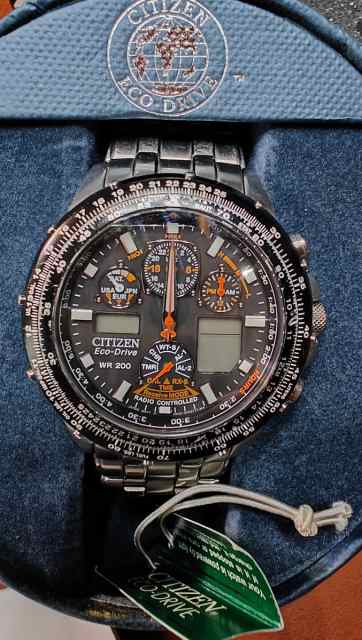 Citizen Eco Drive Skyhawk Watch ammo 9mm 6.5 .308