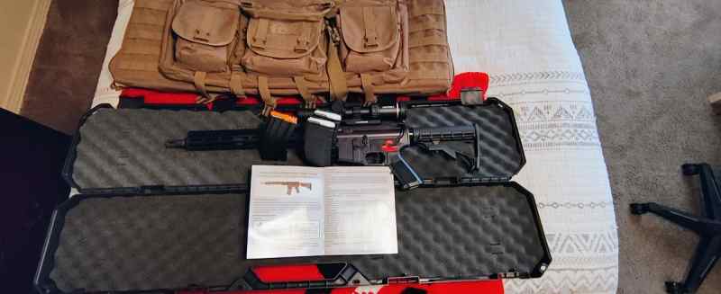 FRANKLIN ARMORY BFSIII &quot;M4&quot;/AR15 .556 RIFLE&amp;SCOPE