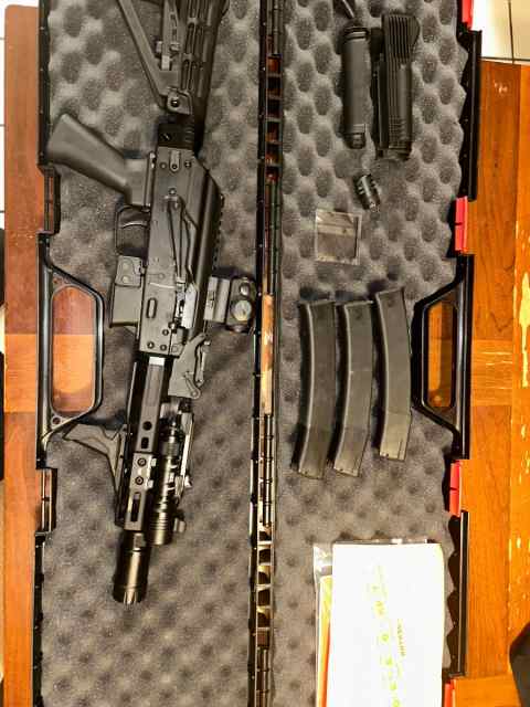 Kalashnikov KP9 w/SLR Handguard + Extras (WTS/WTT)