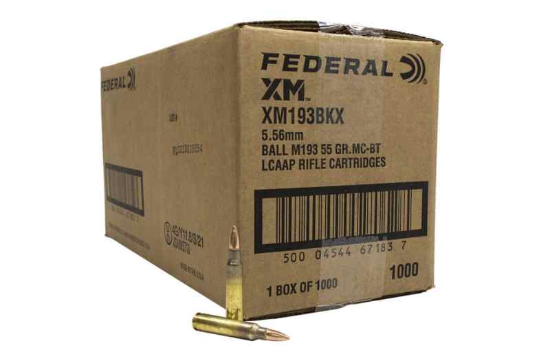 5.56 ammo 55grain 1000 rounds