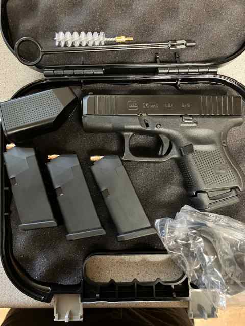 Glock 26 G26 Gen 5 9mm