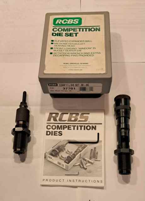 RCBS Competition FL Die Set .30-06 $100 (now Match