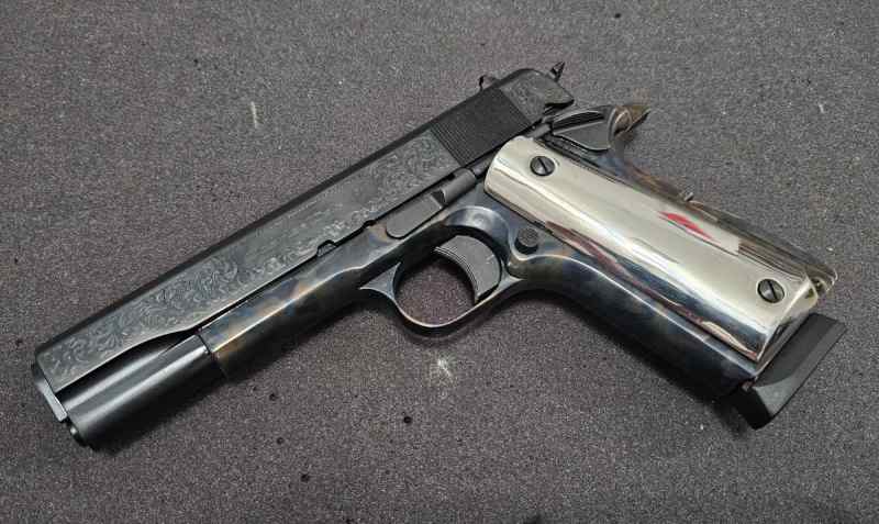 NEW 1911 Engraved Charles Daly .45 ACP 