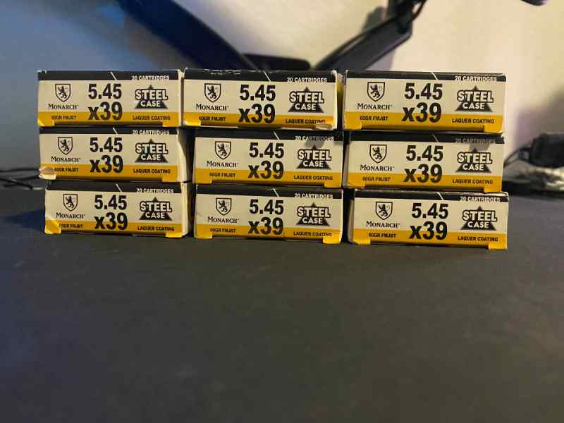 WTS/WTT 180 Rounds of Russian 5.45x39