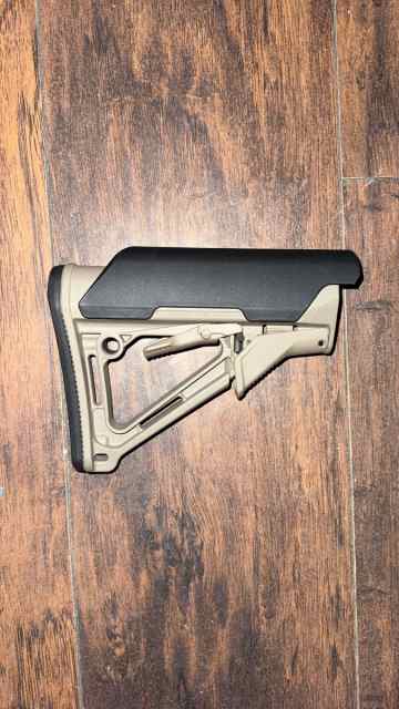 Magpul CTR Stock with Magpul Cheek Riser