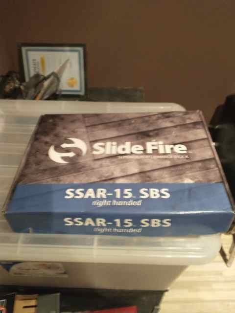 Slidefire carbine stock