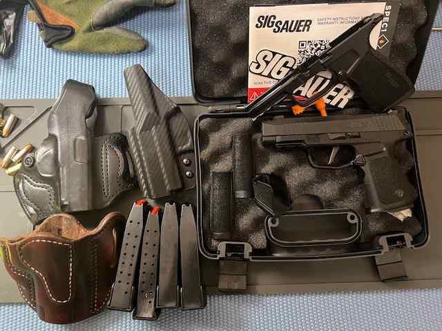 WTS/WTT LNIB Sig P365 Macro Comp with extras......