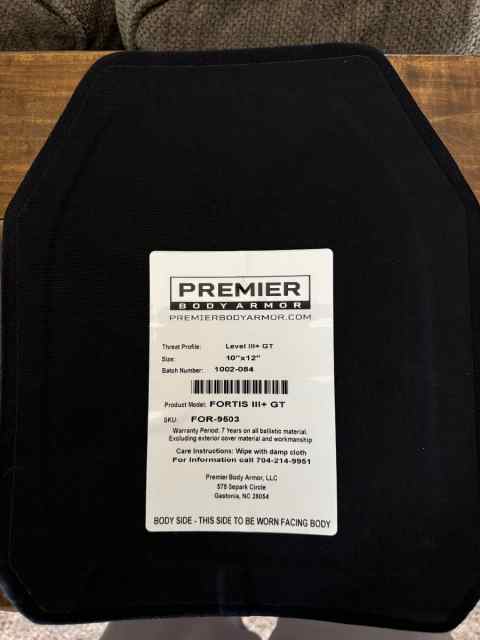 Premier Body Armor cash or trade