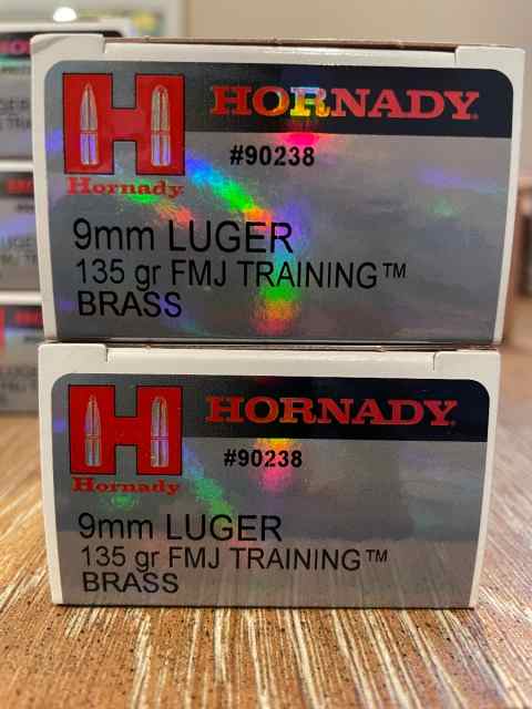 Hornady FMJ Training Ammo (9mm)