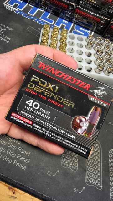 40 S&amp;W Defensive Ammo PDX 1 500+ rounds