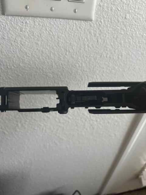 AR pistol lower setup