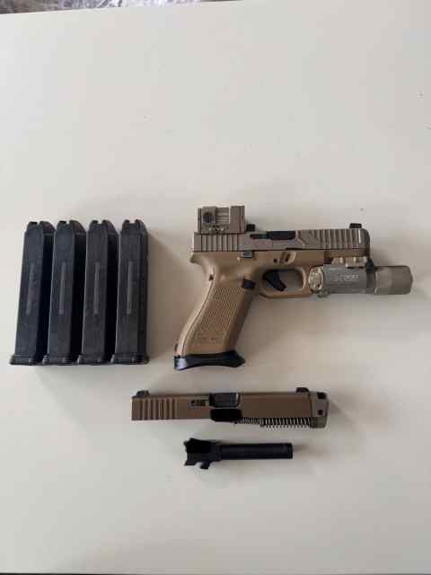 Glock 19X w/ light, optic, and extras $2,900 OBO