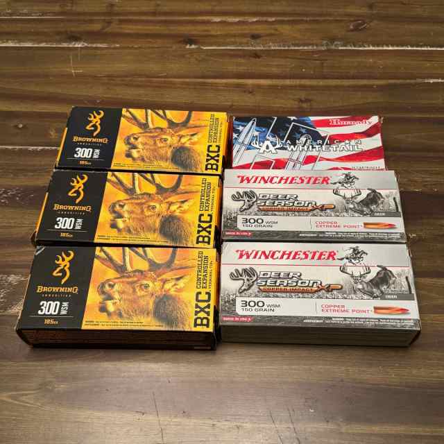 300 WSM, Various, 120 rounds