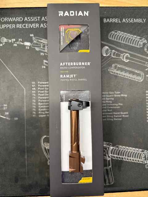Radian Ramjet &amp; Afterburner for Glock 19Gen5 $350