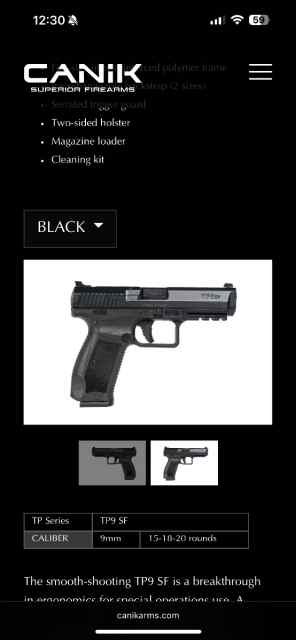 Canik Pistol