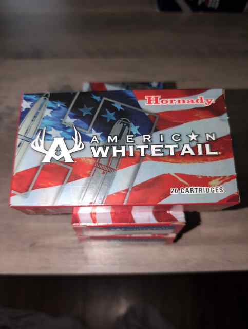 6.5 Creedmoor - Hornady American Whitetail 3 Boxes