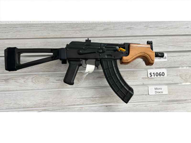 ROMANIAN MICRO DRACO 7.62X39 (WARF ARMS) AB $1060