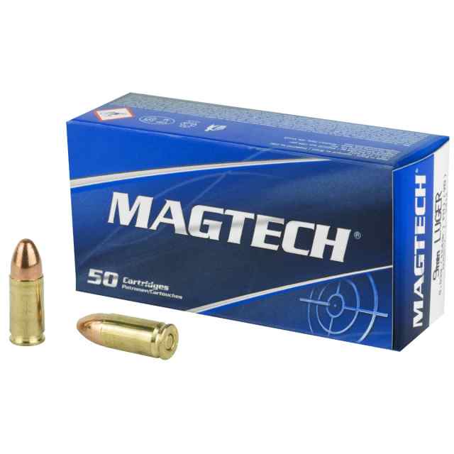 Magtech 9mm 124gr FMJ 50rd - See Link!
