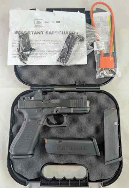 Glock 45 Blue Label Trijicon RMR RM06 Red Dot