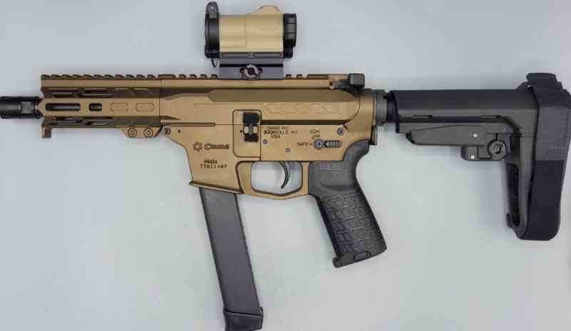CMMG Banshee MkGs 9mm Luger 5&quot; Semi Auto AR Pistol