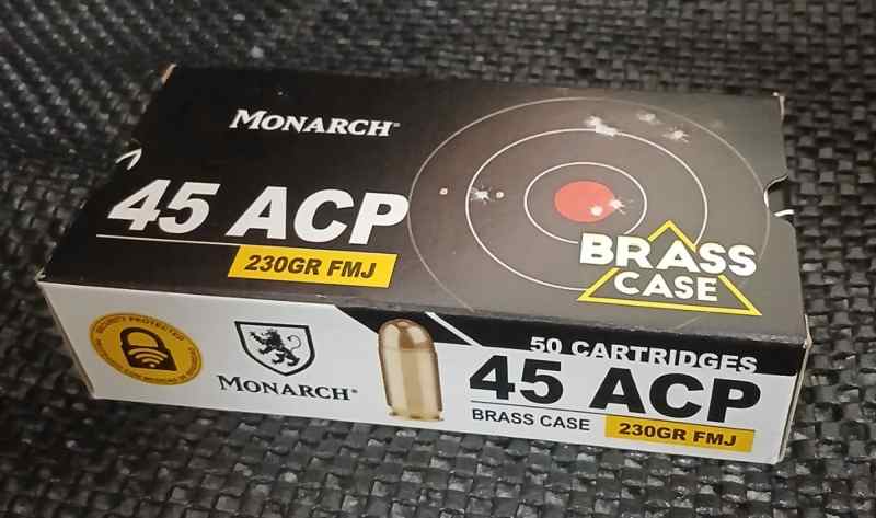Monarch 45 ACP Ammo