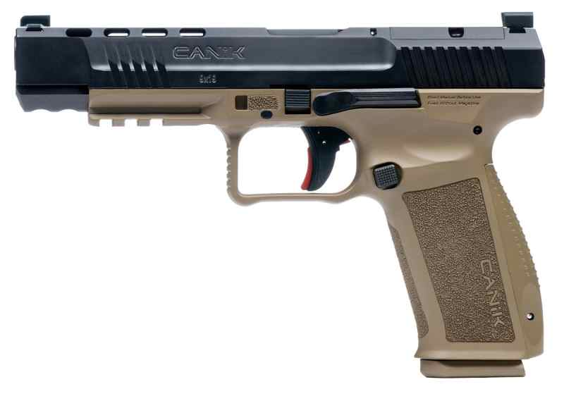 CANIK METE SFX 9MM LUGER 5.20″ 20+1, 18+1 FDE FRAM