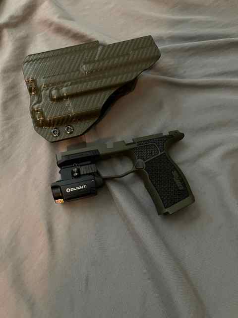 Sig p365 xl gray guns grip module and more. 