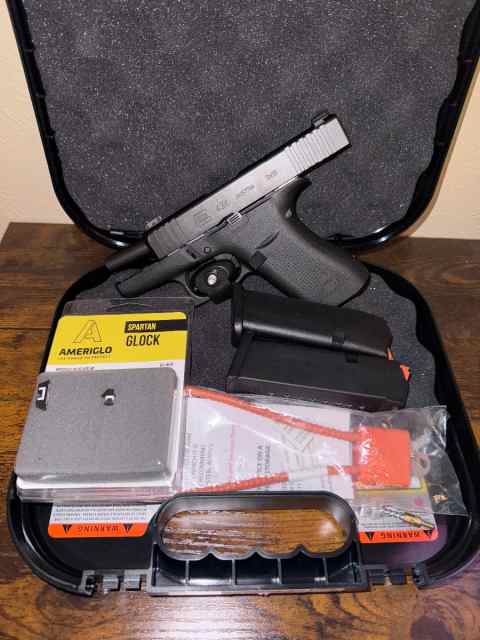 Glock 43X with Ameriglo night sights