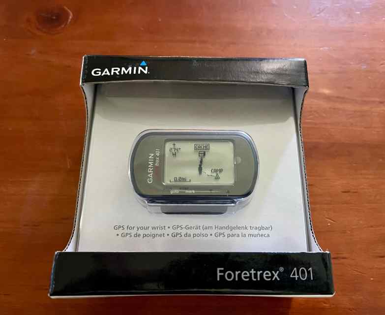 WTT GARMIN FORETREX 401 GPS FOR YOUR WRIST