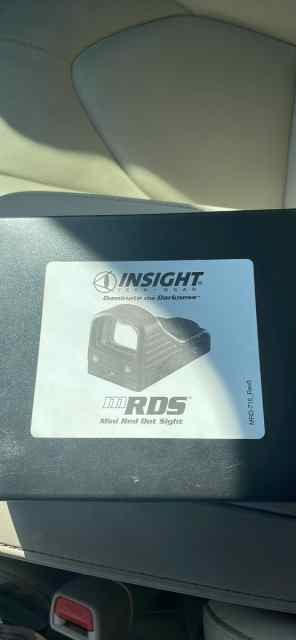 INSIGHT TECHNOLOGY – Mini Red Dot System – Tan