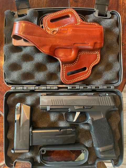 P365 XL 3x mags nice galco leather holster