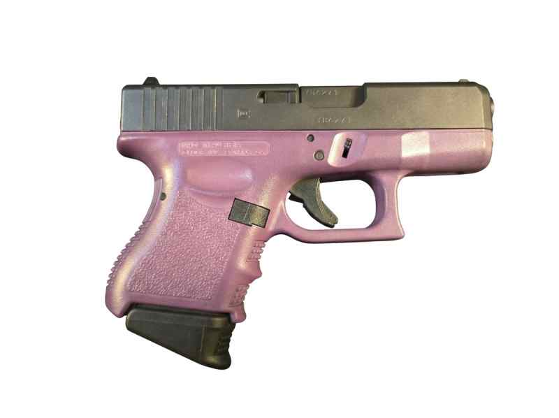 Glock G26 Gen3 9mm Purple Finish