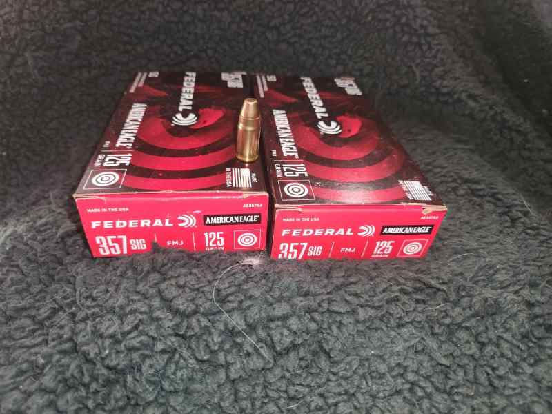 Assorted 357sig ammo