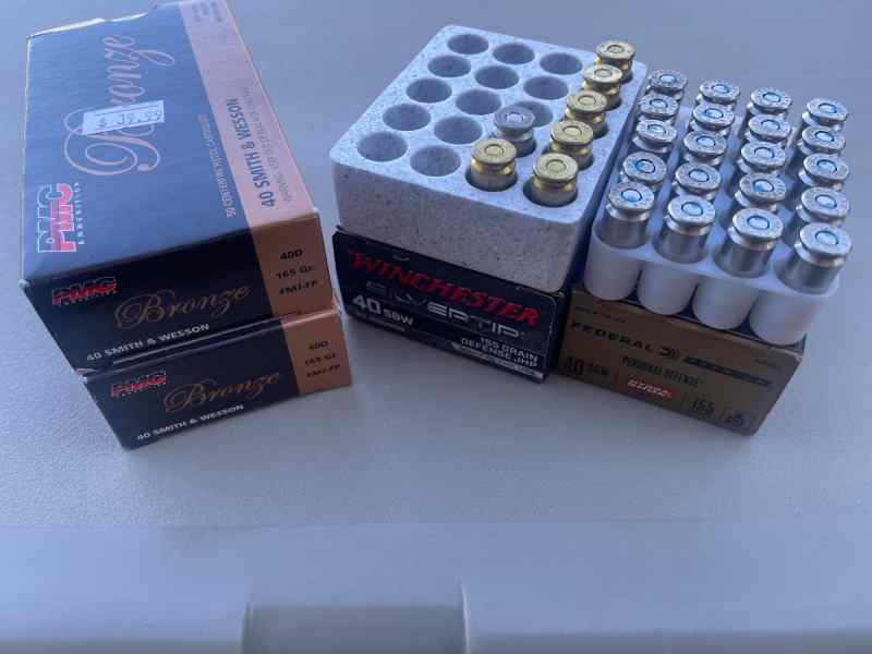 40 S&amp;W ammo 