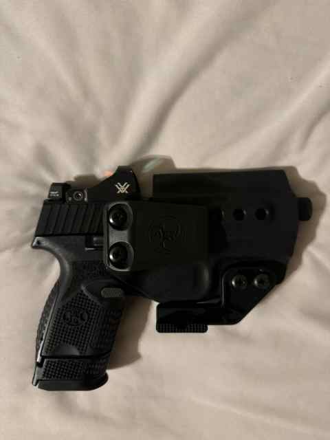 FN 509c tactical with optic and holster 