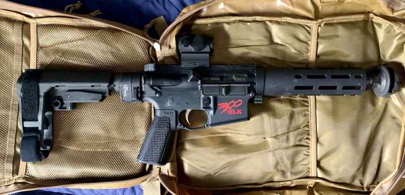 7.5” 300 BLK Takedown AR pistol 