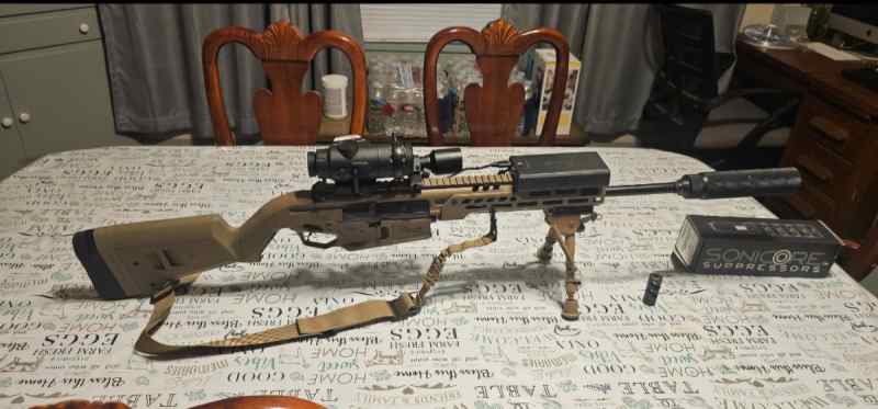 Sig Mcx-R ( regulator ) with night vision scope 5.