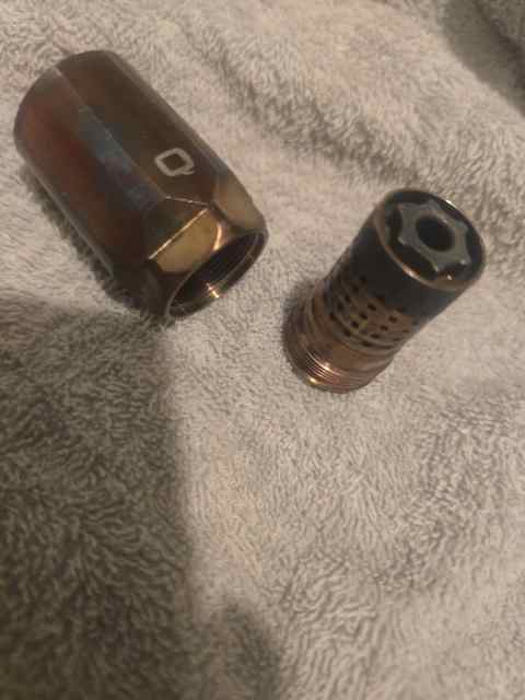 Q cherry bomb and whistle tip