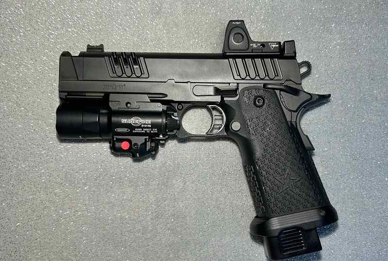 Staccato XC with Trijicon Red Dot and Surefire X40