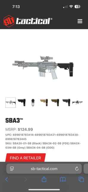 Sba3 tactical 