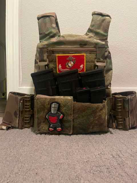 Defense Mechanisms MEPC plate carrier/battle belt