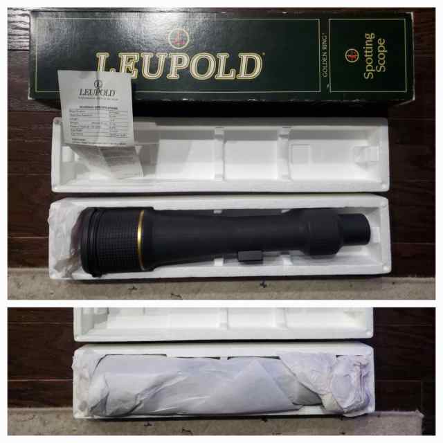 Leupold Golden Ring 30x60mm Black Armored Spotting