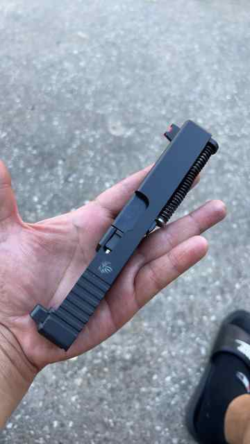 WTT Glock 19 complete slide for budget ar upper 