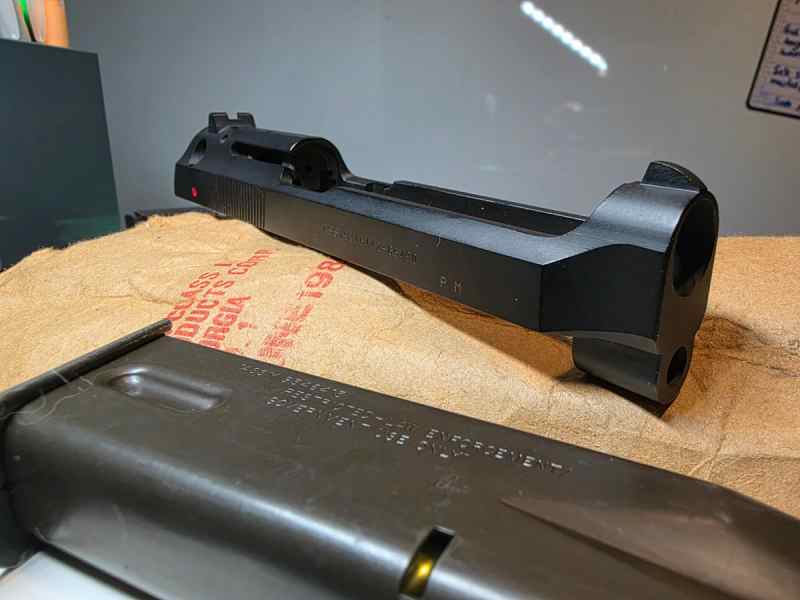 Unused Military Surplus M9 Beretta Slide 