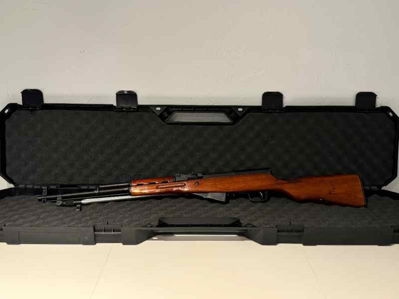 Chinese SKS Rifle with Hard Case &amp; Ammo 