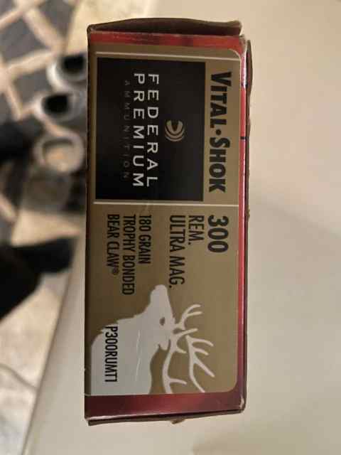 300 Ultra Mag Premium Federal Ammo new in box