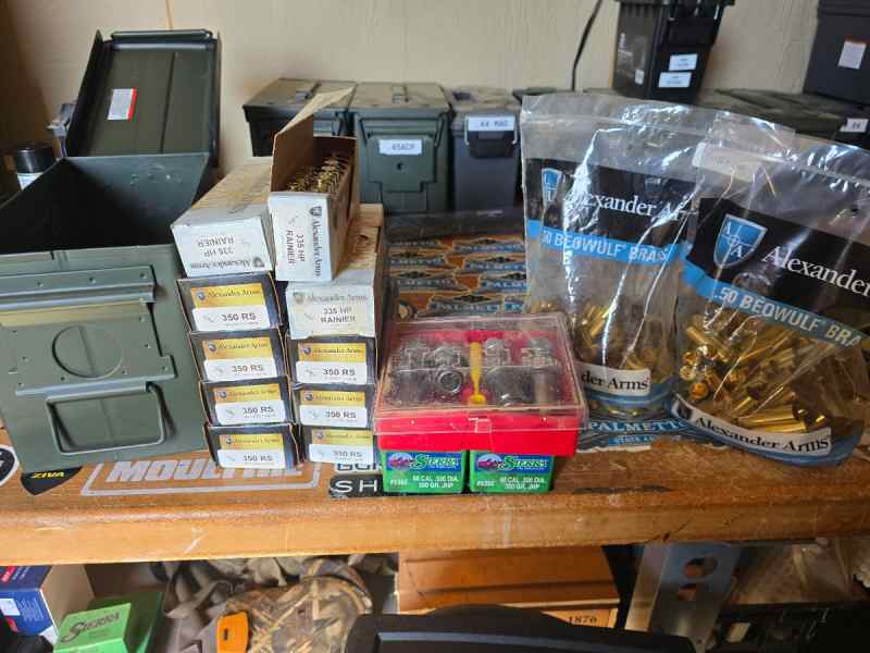 50 Beowulf ammo for sale. 