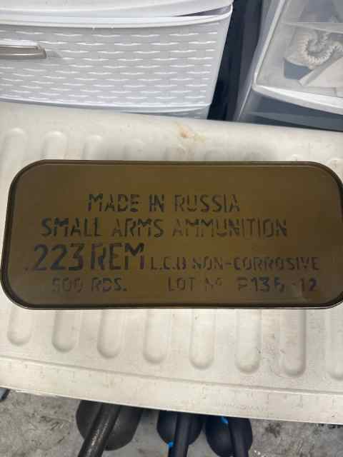 .223 REM AMMO - 500 Rounds