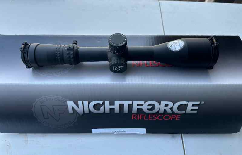 Nightforce NX8 4-32-50 F1 Mil-XT reticle 