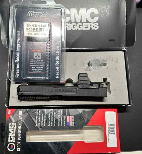CMC Triggers Kragos Slide and Barrel for g17.3
